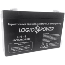 LogicPower 6В 14 Ач (2573): Тип Аккумулятор