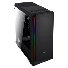Корпус AEROCOOL PGS Rift BG (Black) Tempered glass: Форм-фактор материнской платы ATX / Micro-ATX / Mini-ITX