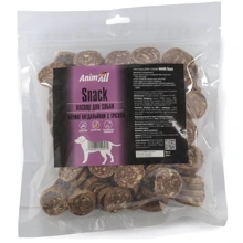 Лакомство AnimAll Snack 99579 утиные медальоны с треской для собак 500 г (151739): Производитель AnimAll
