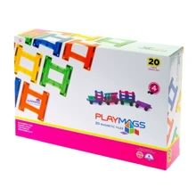 Магнітний констуктор Playmags 20 ел. (PM155): Кількість деталей, шт. 20