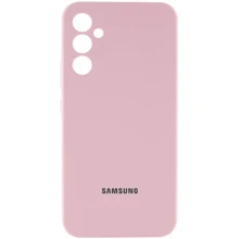 Чехол для телефонов Lakshmi Premium Silicone Case with Logo Full Camera Pink Sand for Samsung A346 Galaxy A34 5G: Совместимость Samsung A34 Galaxy A34 5G