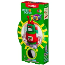 Масса для лепки Paulinda Super Dough Robot заводной механизм (шагает), красный PL-081178-1: Производитель PAULINDA