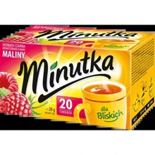 Чай Minutka черный со вкусом малины 20 шт (5900396012210): undefined undefined