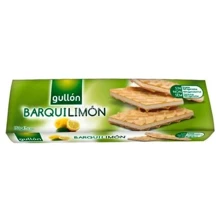 Вафлі Gullon NEW Barquicoco з лимонним кремом 150 г (WT3983): Вага нетто 150 г