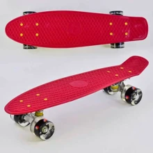 Пенни борд Best Board вишневый 55 см (0110): Тип пенни борд