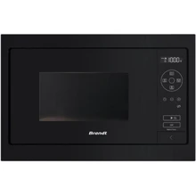 Встраиваемая микроволновая печь Brandt BMS7120B: Цвет черный