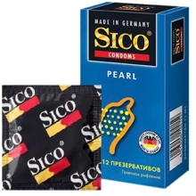 Презервативи латексні SICO Pearl точкові №12: Тип Для максимального захисту