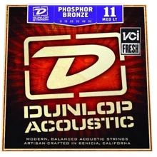 Струна для гитар Струны DUNLOP DAP1152 PHOSPHOR BRONZE MEDIUM LIGHT (11-52): Тип Комплект струн