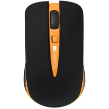 Мишка Canyon CNS-CMSW6O Orange: інтерфейс підключення Wireless, USB