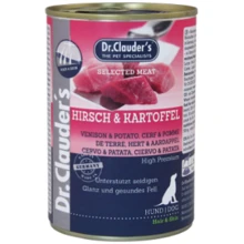 Влажный корм для собак Dr.Clauder's Selected Meat Venison & Potato оленина и картофель 400 г (32449000): Тип Влажный корм
