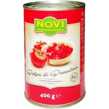 Помидоры Novi Whole Peeled (целые, очищенные), 400 г (WT3226): Вес нетто 400 г