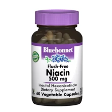 Bluebonnet Nutrition Niacin Flash-Free 500 mg 60 caps: Тип вітамін B