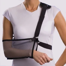 Бандаж поддерживающий MedTextile для руки с дополнительной фиксацией размер XL черный (4820137298868): Тип Косыночный