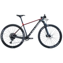 Велосипед Cyclone PRO 1 carbon 29", 15” серый красный 2022: Материал рамы Карбон