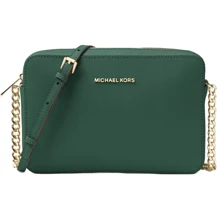 Женская сумка кросс-боди Michael Kors Jet Set Travel Large темно-зеленая (32S4GTVC3L309): Пол Женский