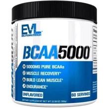 Амінокислота для спорту EVL BCAA 5000 300 g / 60 servings/ Unflavored: Смак Без вкуса