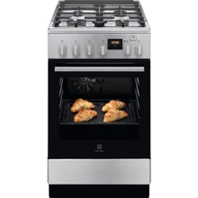 Плита комбинированная Electrolux RKK560200X: Тип варочной поверхности газовая