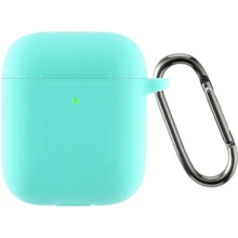 Чехол ArmorStandart Ultrathin Silicone Case With Hook Mint Green (ARM59686) for Apple AirPods 2: undefined undefined