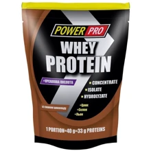 Протеин Power Pro Whey Protein 1000 g /25 servings/ Шоколад: Вид Сывороточные