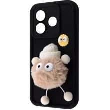 Чехол для телефонов Mobile Case Pretty Things Black/Fluffy White for Xiaomi Redmi Note 14 5G: Совместимость Xiaomi Redmi Note 14 5G