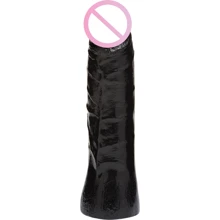 Фаллоимитатор-насадка Vac-U-Lock - CodeBlack - 7 Inch Thin Dong 18.3x5.6 см: Назначение Вагинальные