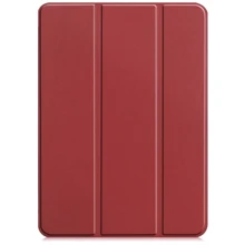 Аксессуар для iPad BeCover Smart Case Red Wine for iPad Air 11 (2024 / 2025) (711596): Цвет бордовый