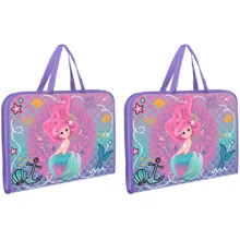Папка-портфель YES на молнии с тканевыми ручками Mermaid (491821): Тип Портфель