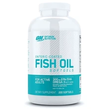 Optimum Nutrition Fish Oil Softgels Риб'ячий жир 200 капсул: Стать унісекс