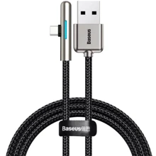 Кабель Baseus USB Cable to USB-C Iridescent Lamp Mobile Game 1m Black (CAT7C-B01): Тип USB Cable - USB-C