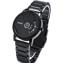 Наручний годинник Skmei 1260 Black: Стиль класичний
