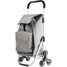 Сумка-тележка ShoppingCruiser Stairs Climber 40 Grey: Цвет серый