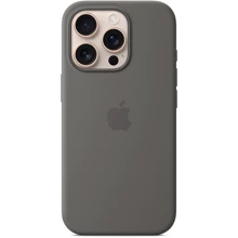 Чехол для iPhone Apple iPhone 16 Pro Silicone Case with MagSafe - Stone Gray (MYYL3ZM/A): Цвет серый