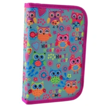 Пенал твердый одинарный с двумя клапанами Smart HP-04 Funny owls: Год выпуска коллекции 2019