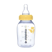 Бутылочка для кормления Medela 150 мл с соской размера S: Материал полипропилен