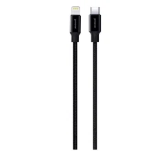 Кабель Proove Cable USB-C to Lightning Light Weft 27W 1m Black: Тип USB-C - Lightning
