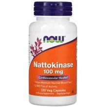 Now Foods Nattokinase Наттокиназа 100 мг 120 капсул: Форма выпуска Капсулы