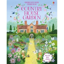 Country House Gardens Sticker Book / Книга з наклейками Заміський будинок: Виробник Usborne