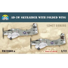Американский самолет Skale Wings Skyraider AD-5W со сложенными крыльями (Лимитированная версия) SW-VS72001a: Производитель Skale Wings