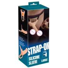 Страпон Orion Strap-On Silicone Sleeve Large: Для кого Для пары