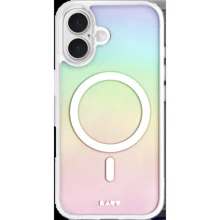 Чехол для iPhone LAUT HOLO MagSafe White (L_IP24A_HO_W) for iPhone 16: Цвет белый