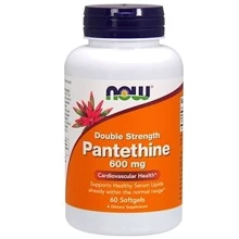 NOW Foods Pantethine 600 mg Softgels 60 caps: Форма выпуска Капсулы