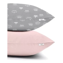 Набор наволочек Cosas SetPillow Crown Grey Rose 60х40 см (4822052049976): Тип наволочка