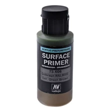 Акрил-полиуретановая грунтовка Vallejo German Green Brown RAL 8000 60 мл (VLJ73606): Производитель Vallejo