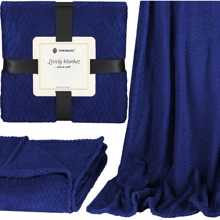 Плед Springos Extra Soft 130x180 см синий (HA7134): Производитель Springos