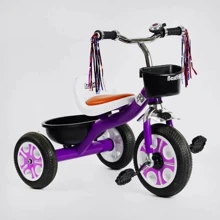 Велосипед 3-х колёсный BestTrike пено колесо фиолетовый (LM-5105): Тип 3х колесный велосипед