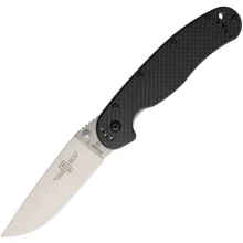 Нож и мультитул Ontario RAT-1 D2 Carbon (8867CF): Тип ножа Складной