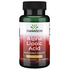 Swanson Alpha Lipoic Acid Альфа-ліпоєва кислота 600 мг 60 капсул: Вид Ферментные
