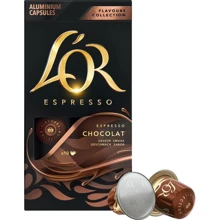 Кава в капсулах L'OR Espresso Chocolat 8 10x5.2 г (8711000488188): Вид напою Кофе в капсулах