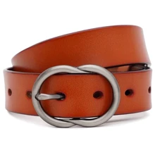 Жіночий ремінь Borsa Leather рудий (CV1ZK-002g-ginger): Стать Женский
