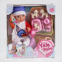 Пупс Yale Baby с аксессуарами (YL 1991 T): Производитель Yale Baby